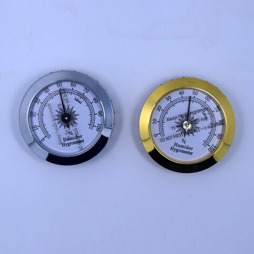 50MM金色和银色湿度计